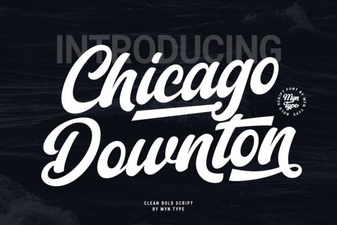 Chicago Downton Script Font Free Download