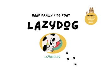 Lazydog Font Free Download - Script Font Collection